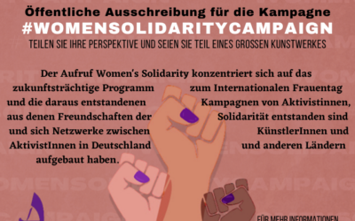 Artists Call #WomenSolidarity –