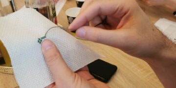 palästinensisches Stickerei-Workshop