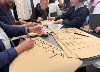 ورشة عمل للخط العربي