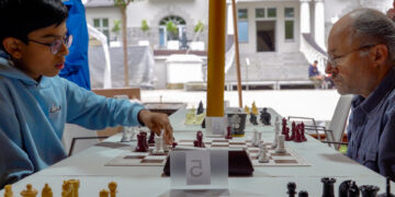 Schachturnier im Divan