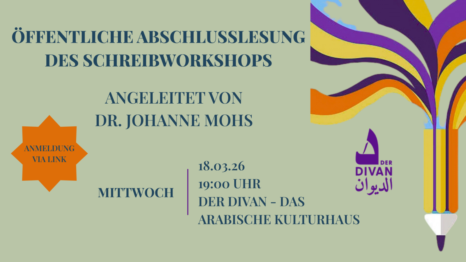 Abschlusslesung des Schreibworkshops