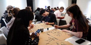 Kalligrafie-Workshop mit der Humboldt-Universität
