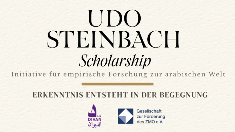 Gründung des Udo-Steinbach-Scholarships