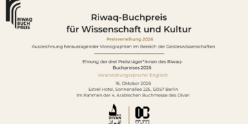 Einladung zur Verleihung des Riwaq- Buchpreises für Wissenschaft und Kultur 2026