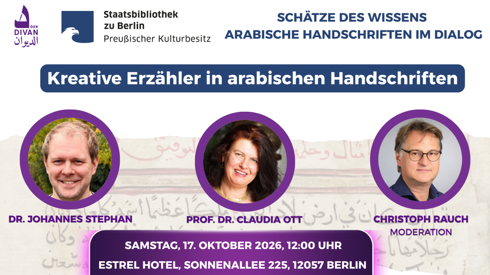 Kreative Erzähler in arabischen Handschriften